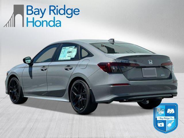 new 2025 Honda Civic Hybrid car, priced at $30,300