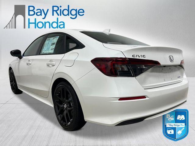 new 2025 Honda Civic Hybrid car, priced at $30,300