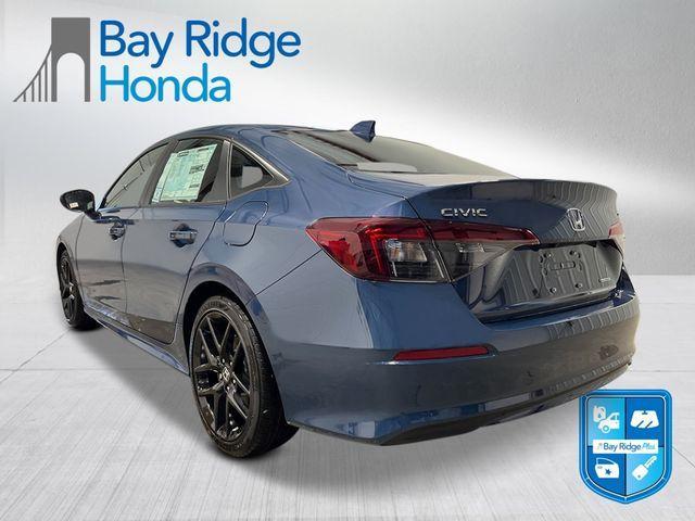 new 2025 Honda Civic Hybrid car, priced at $30,555