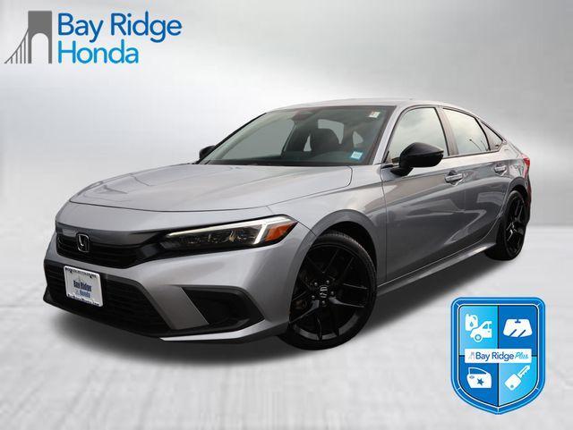 used 2022 Honda Civic car, priced at $22,645