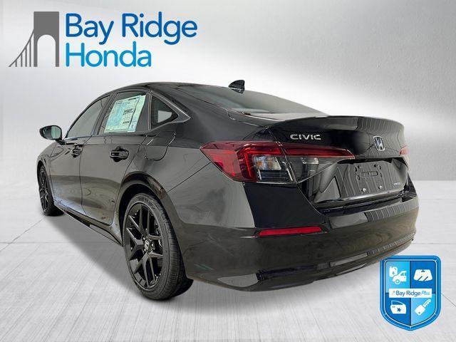 new 2025 Honda Civic Hybrid car, priced at $29,845