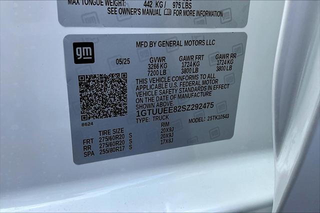new 2025 GMC Sierra 1500 car, priced at $64,805
