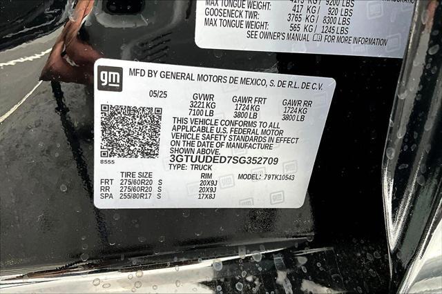 new 2025 GMC Sierra 1500 car, priced at $59,829