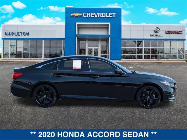 used 2020 Honda Accord car, priced at $23,242