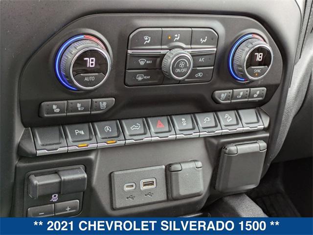 used 2021 Chevrolet Silverado 1500 car, priced at $41,031