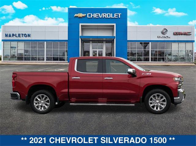 used 2021 Chevrolet Silverado 1500 car, priced at $41,031