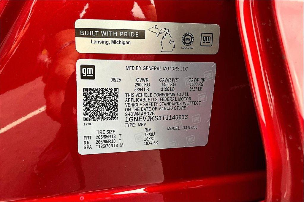 new 2026 Chevrolet Traverse car, priced at $51,835