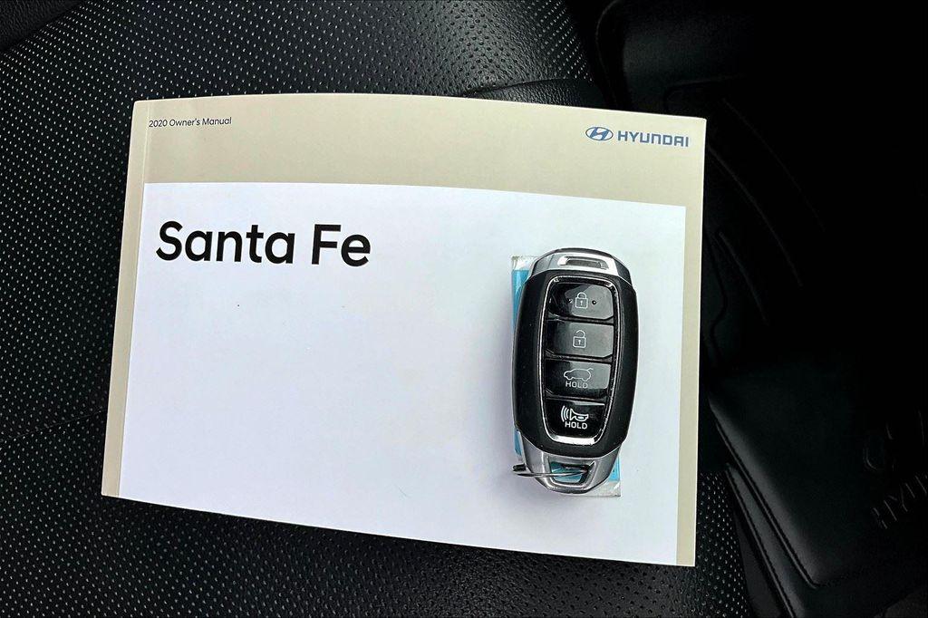 used 2020 Hyundai Santa Fe car, priced at $23,857