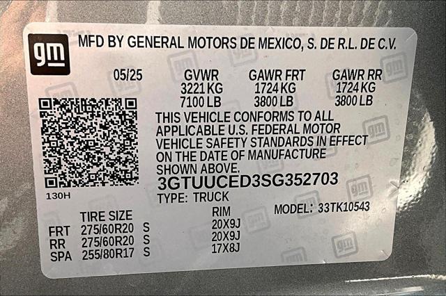 new 2025 GMC Sierra 1500 car, priced at $56,661