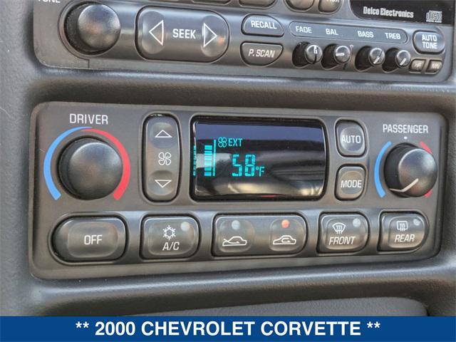 used 2000 Chevrolet Corvette car, priced at $17,194