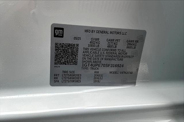 new 2025 GMC Sierra 2500 car, priced at $72,499