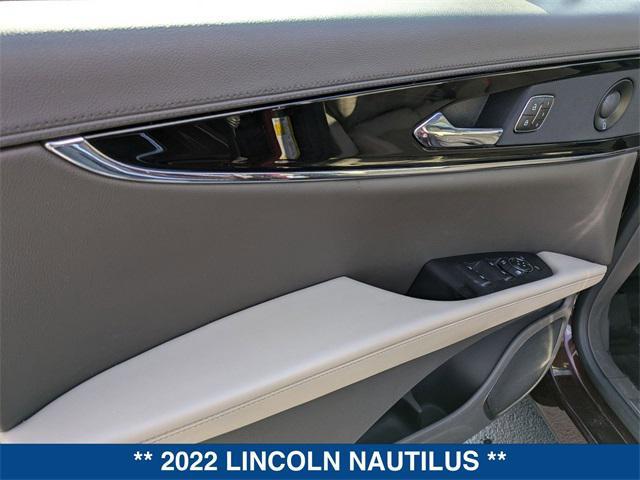 used 2022 Lincoln Nautilus car, priced at $41,752