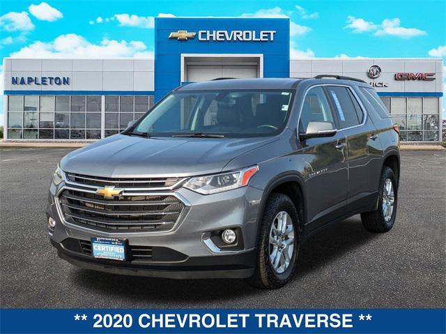 used 2020 Chevrolet Traverse car, priced at $28,879