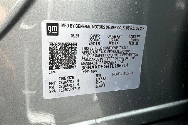 new 2026 Chevrolet Equinox car, priced at $30,335