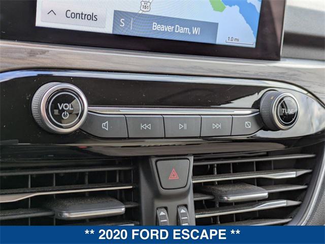 used 2020 Ford Escape car, priced at $18,759