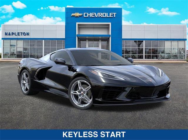 new 2025 Chevrolet Corvette car, priced at $77,095