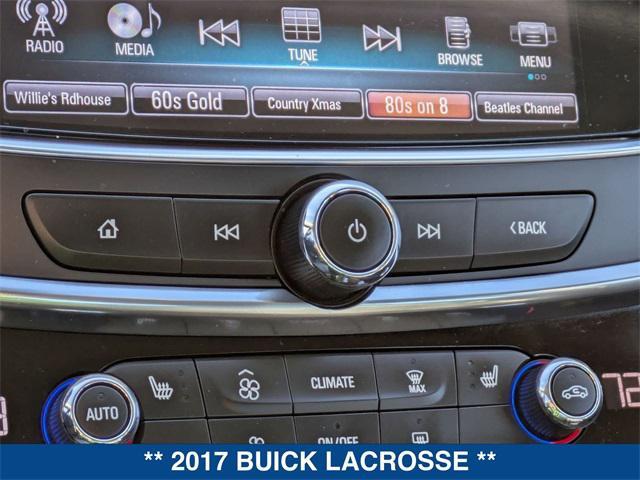 used 2017 Buick LaCrosse car, priced at $16,989