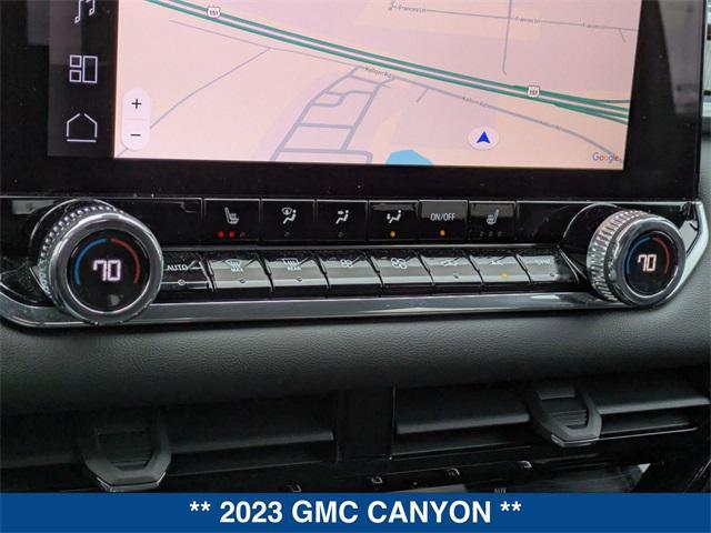 used 2023 GMC Canyon car, priced at $33,990