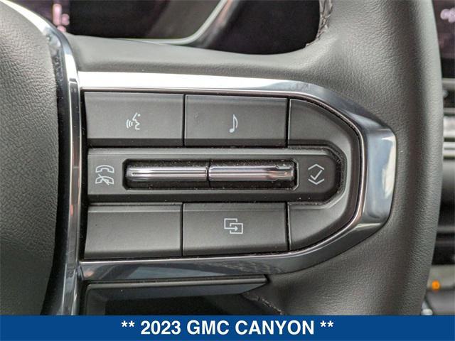 used 2023 GMC Canyon car, priced at $33,990