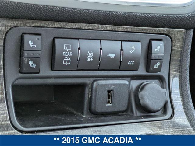 used 2015 GMC Acadia car, priced at $11,690