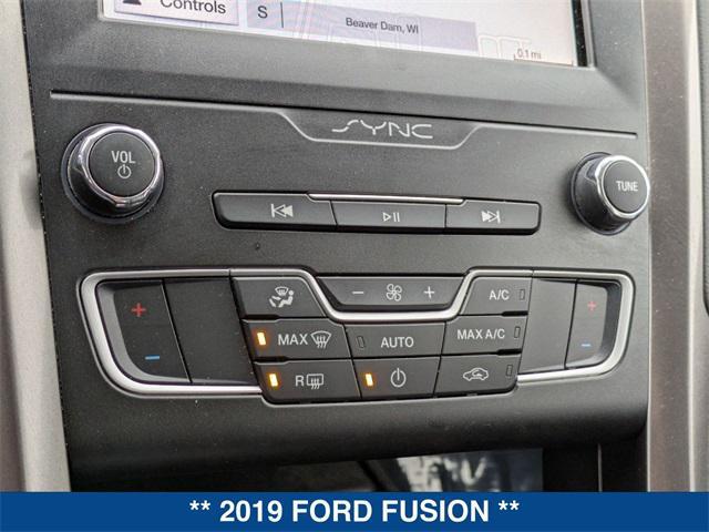 used 2019 Ford Fusion car, priced at $16,900