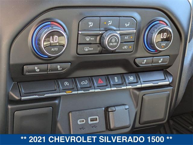 used 2021 Chevrolet Silverado 1500 car, priced at $32,995