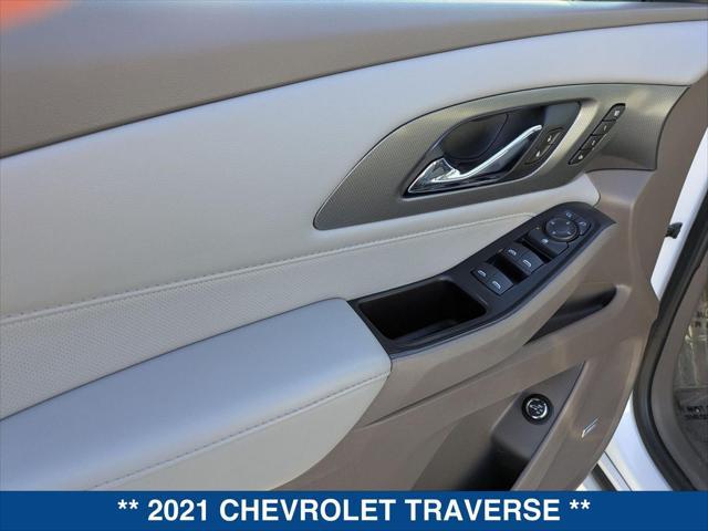 used 2021 Chevrolet Traverse car, priced at $31,321