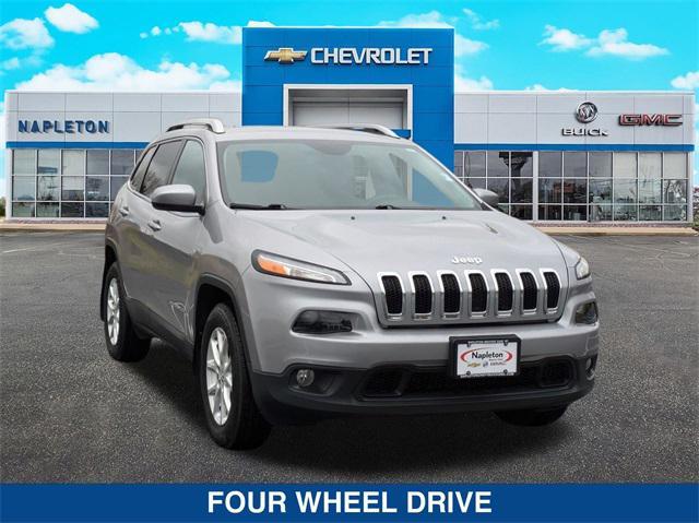 used 2017 Jeep Cherokee car, priced at $17,565