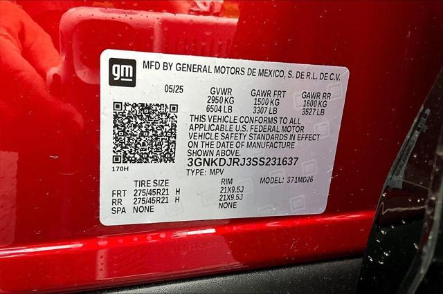 new 2025 Chevrolet Blazer EV car, priced at $52,185
