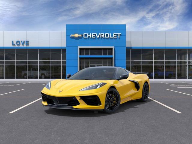 new 2025 Chevrolet Corvette car, priced at $98,505