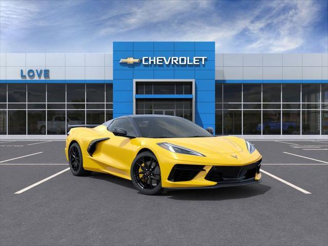 new 2025 Chevrolet Corvette car, priced at $98,505