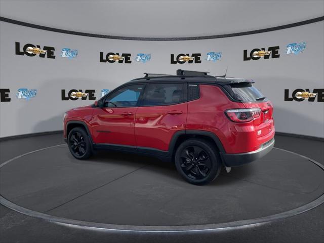 used 2021 Jeep Compass car, priced at $19,899