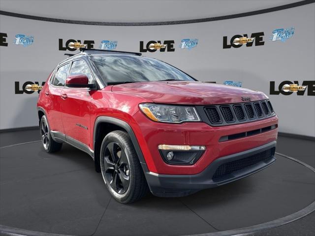 used 2021 Jeep Compass car, priced at $22,998