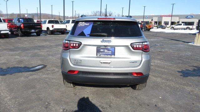 used 2021 Jeep Compass car, priced at $19,864