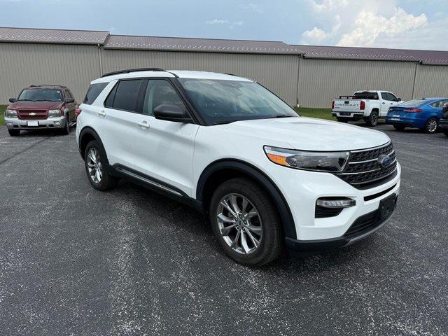 used 2022 Ford Explorer car, priced at $36,855
