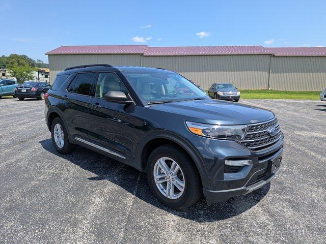 used 2022 Ford Explorer car, priced at $34,965