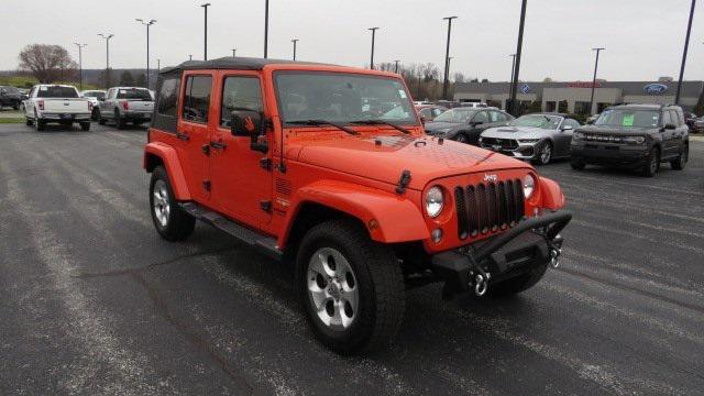 used 2015 Jeep Wrangler Unlimited car, priced at $17,921