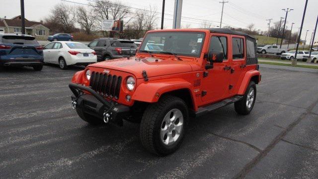 used 2015 Jeep Wrangler Unlimited car, priced at $17,921