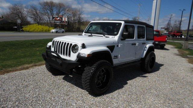 used 2021 Jeep Wrangler Unlimited car, priced at $35,486