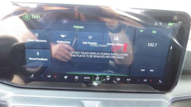 new 2025 Ford Mustang car, priced at $57,290