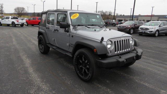used 2015 Jeep Wrangler Unlimited car, priced at $19,271