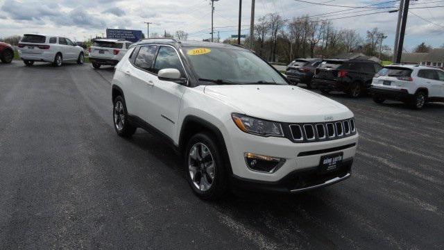 used 2021 Jeep Compass car, priced at $27,385