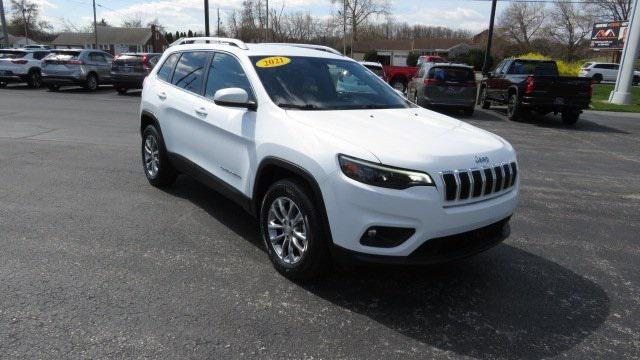 used 2021 Jeep Cherokee car, priced at $28,459