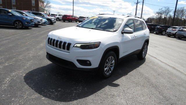 used 2021 Jeep Cherokee car, priced at $27,937