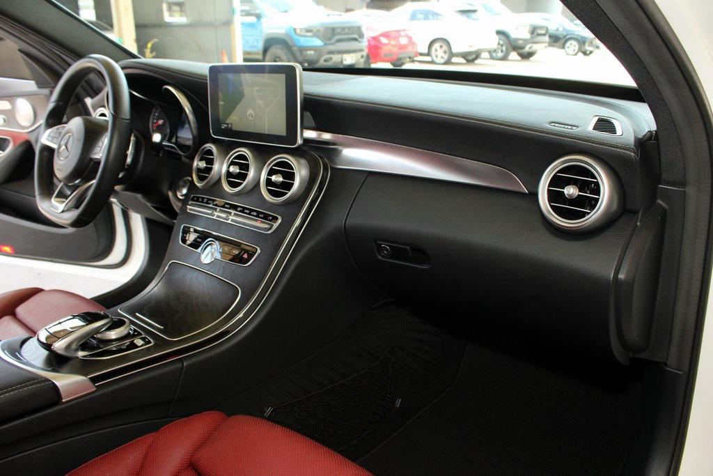 used 2015 Mercedes-Benz C-Class car, priced at $27,991