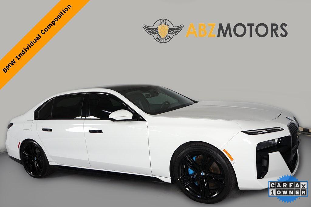 used 2023 BMW 740 car, priced at $69,491