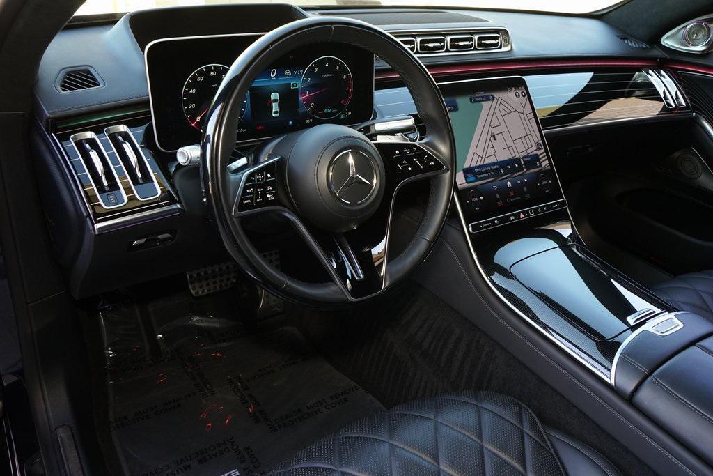 used 2022 Mercedes-Benz S-Class car, priced at $79,991