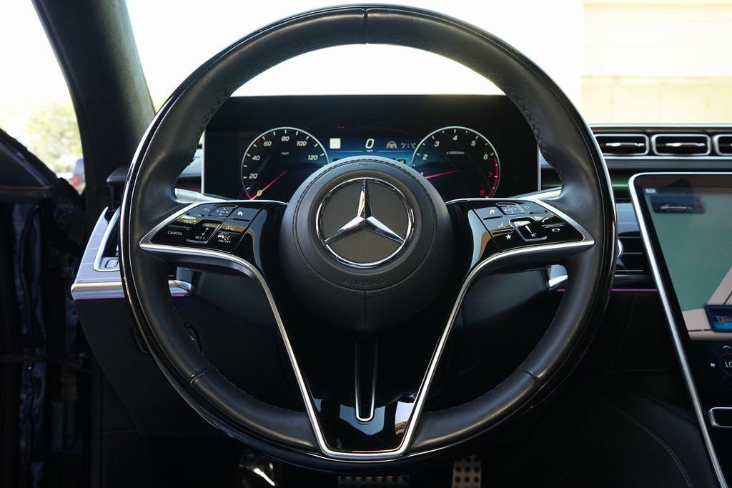 used 2022 Mercedes-Benz S-Class car, priced at $79,991