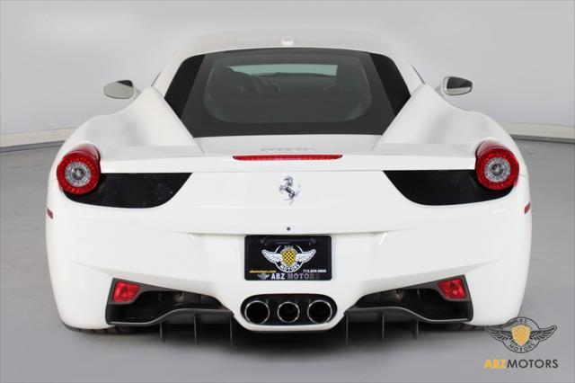 used 2012 Ferrari 458 Italia car, priced at $209,991