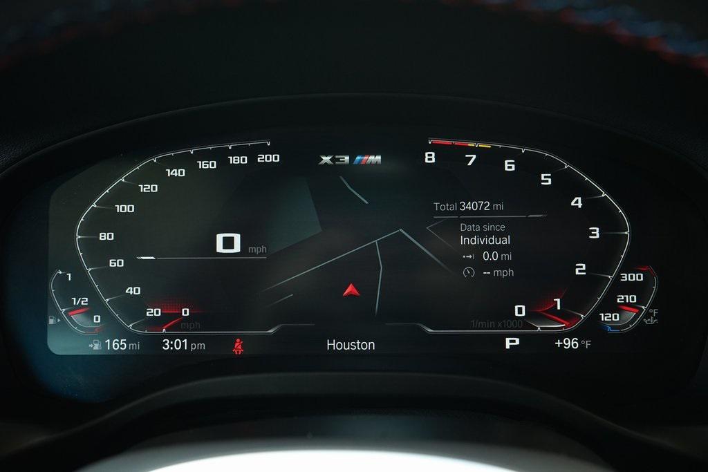 used 2021 BMW X3 M car, priced at $45,991